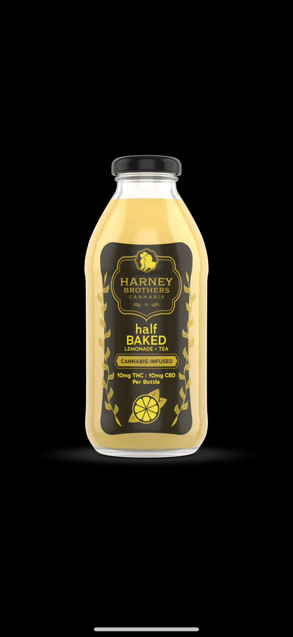 Product Harney Brothers Cannabis - Half Baked Lemonade + Tea - 10mg THC - 10mg CBD