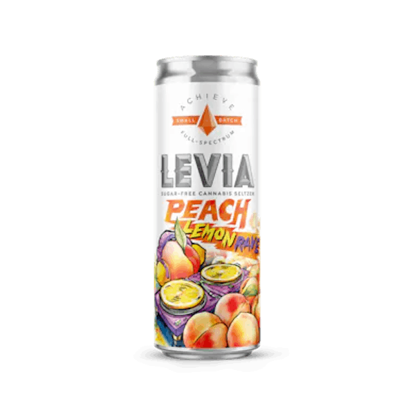 Peach Lemonade (Limited Edition) - 5mg Sativa Seltzer - Levia