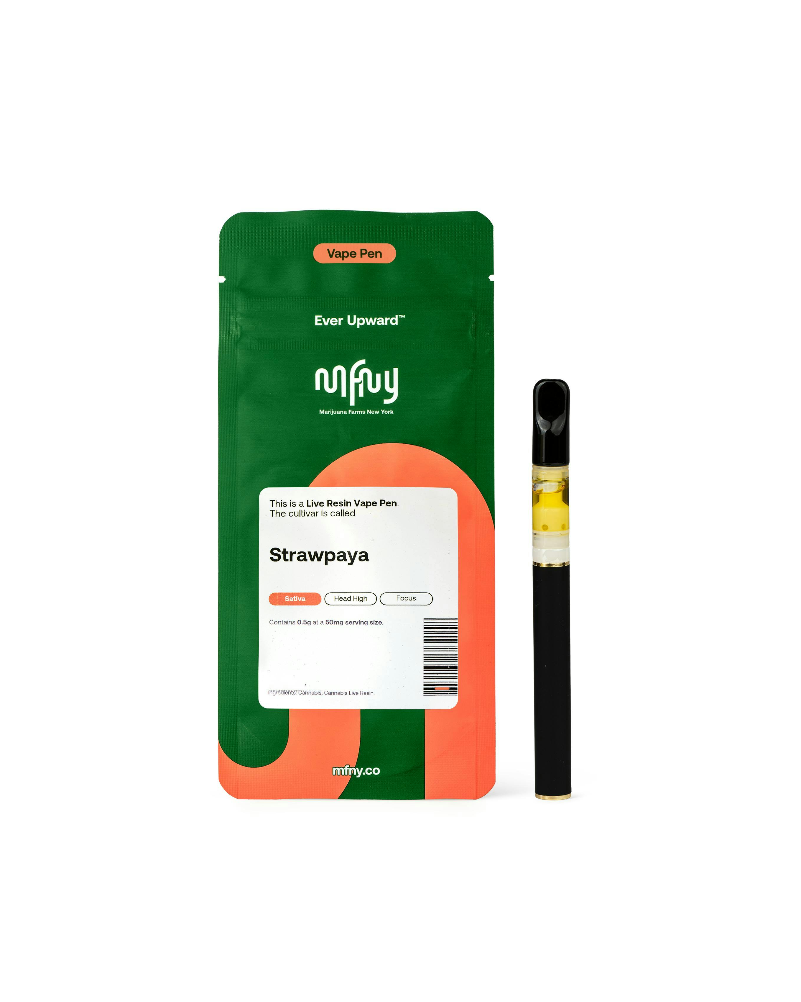 MFNY | Strawpaya | Live Resin | Disposable Vape | 0.5g
