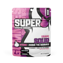 Superfire - 200mg Gummies - Sour Grape