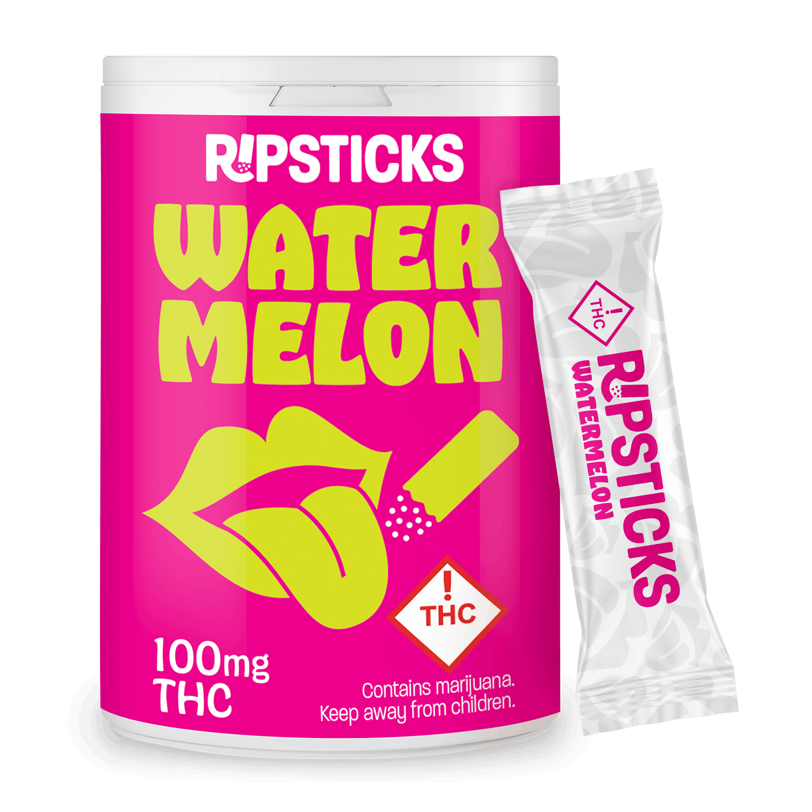 Photo of Watermelon Ripsticks 100mg