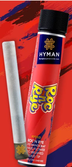 Product: Roc n' Rye | 1.2g | Handcrafted | HYMAN