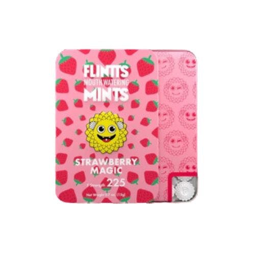 Flintts | Mouth Watering Mints | Strawberry Magic