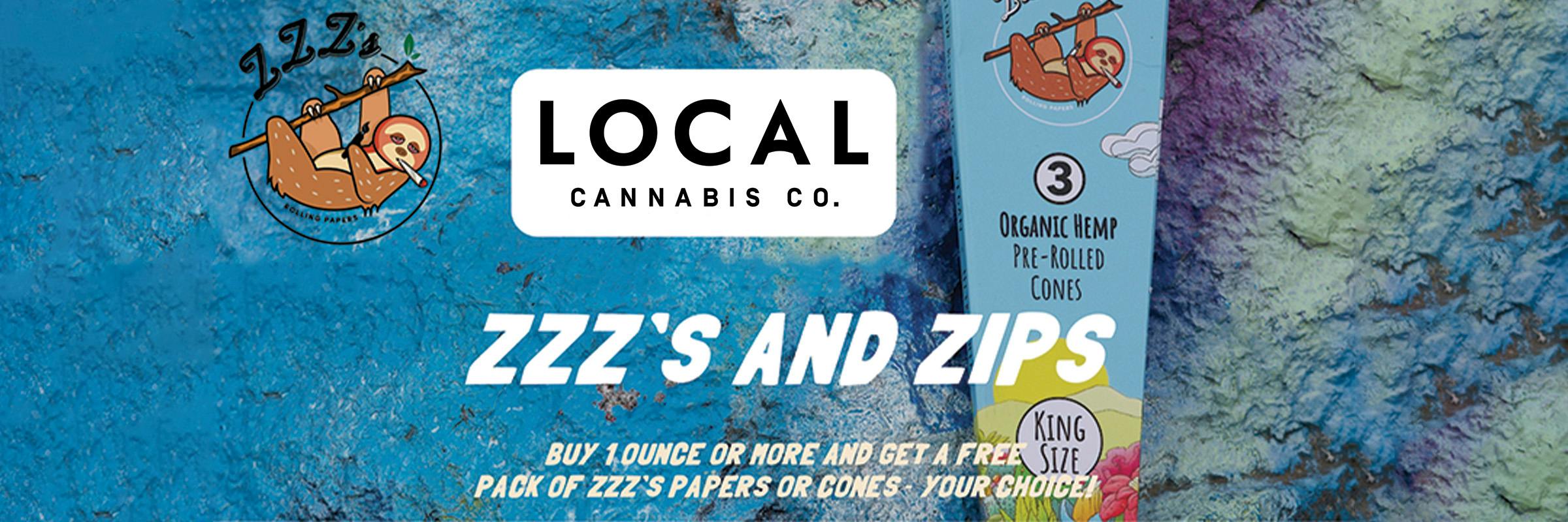 Buy an Ounce and get Z's papers or cones