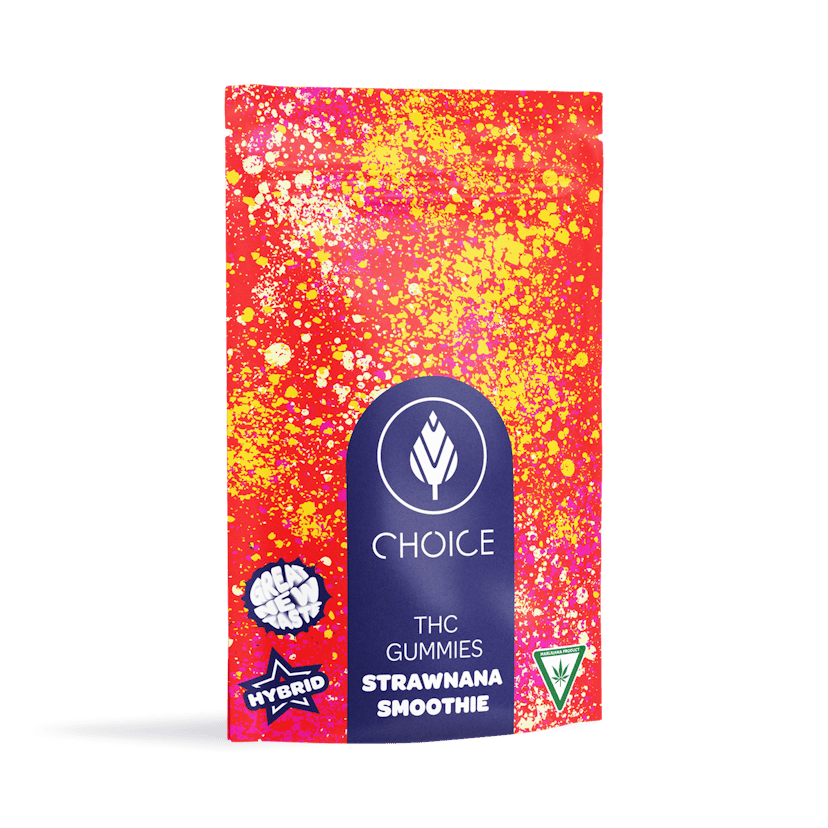 Strawnana Smoothie Choice Chews | 200mg