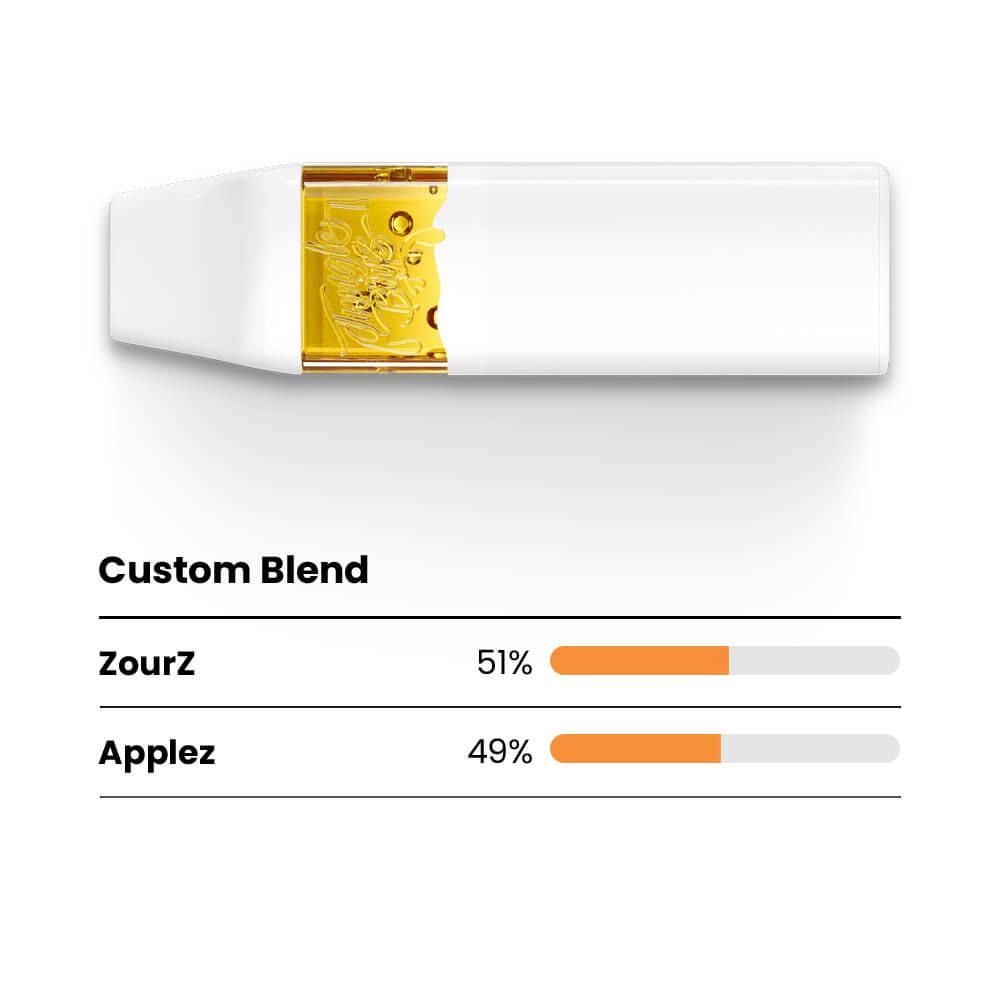 Shop Zour Applez - Live Rosin Vape Pen in Palm Harbor | Jungle Boys