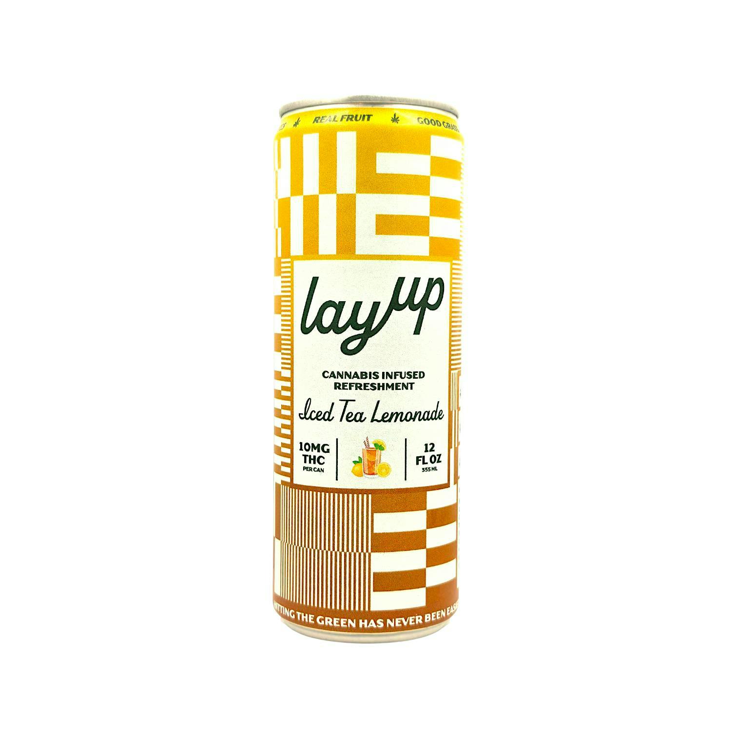 LayUp | Iced Tea Lemonade 12oz Single Can | 10mg