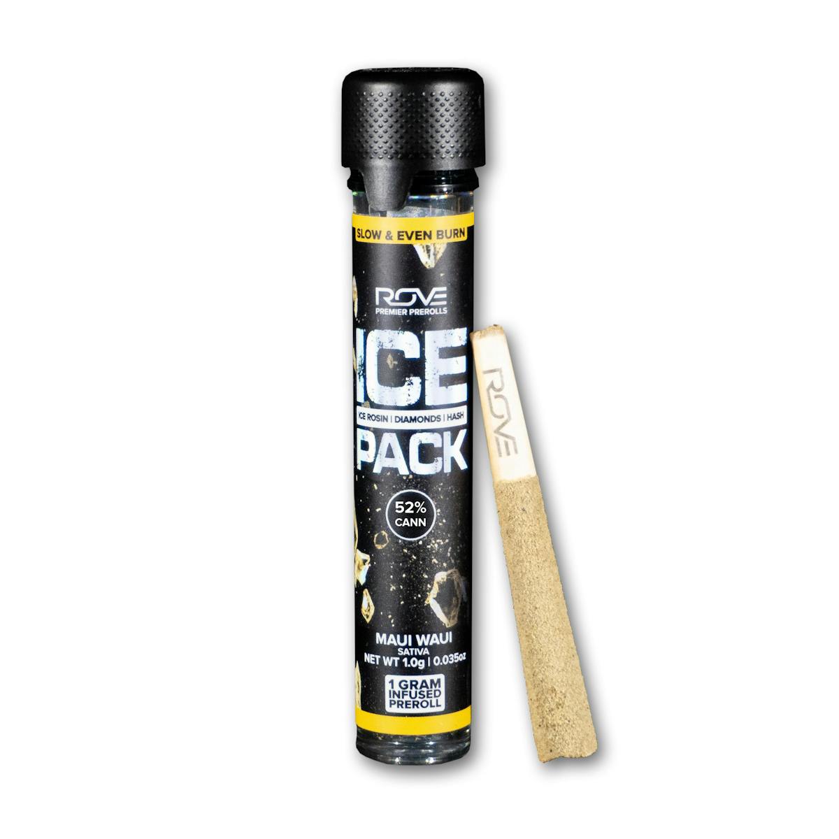 Photo of Rove Ice Packs l Maui Waui Triple Infused Pre Roll l 1pk l 1g