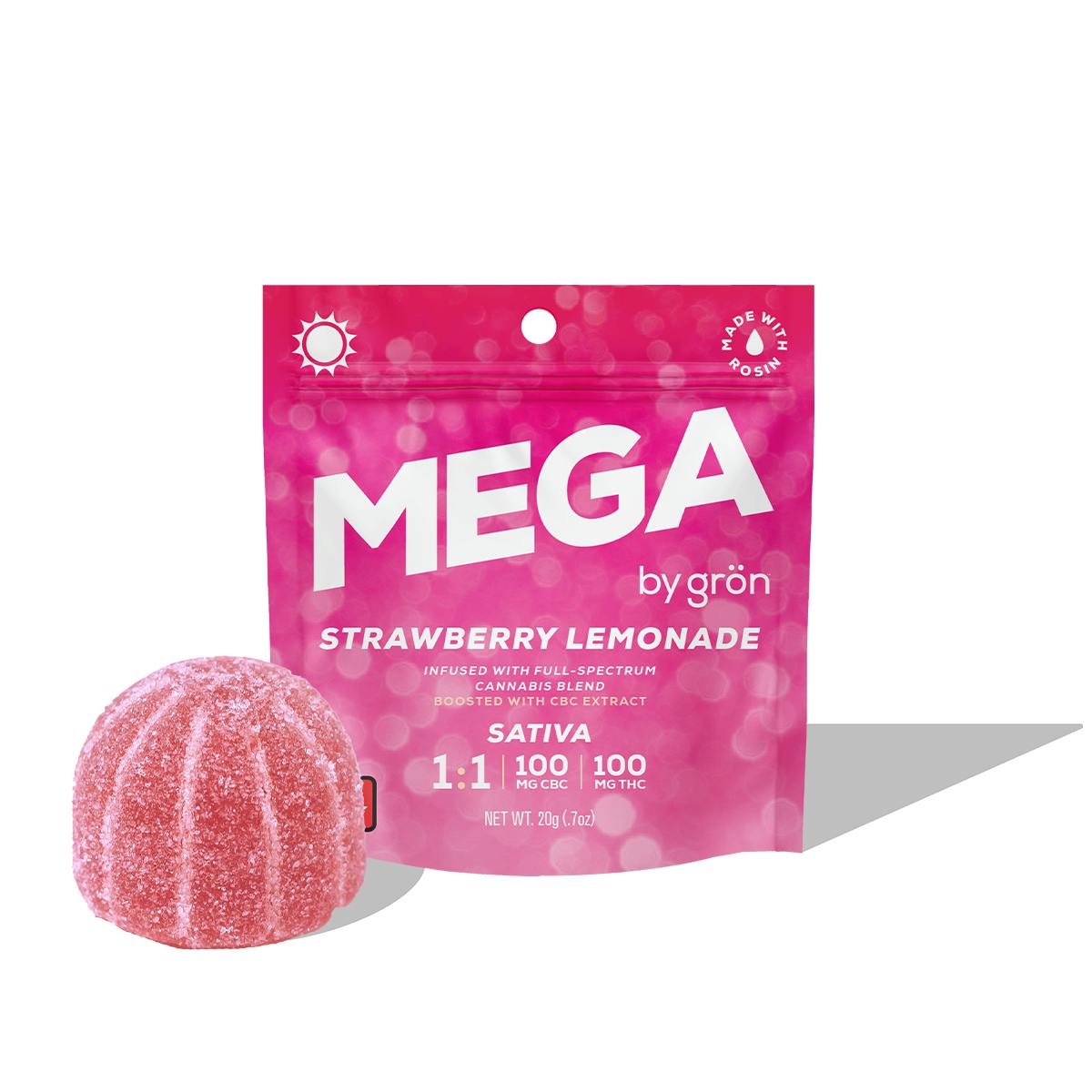 1:1 Strawberry Lemonade Mega - CBC/THC - Sativa | Herbal Remedies