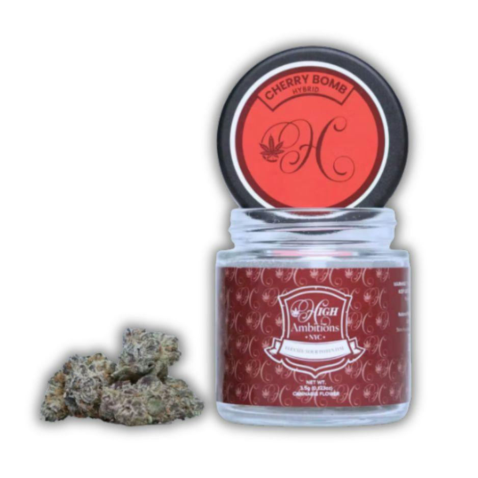 Product High Ambitions | Cherry Bomb | 3.5g Small Batch Flower | A28-B