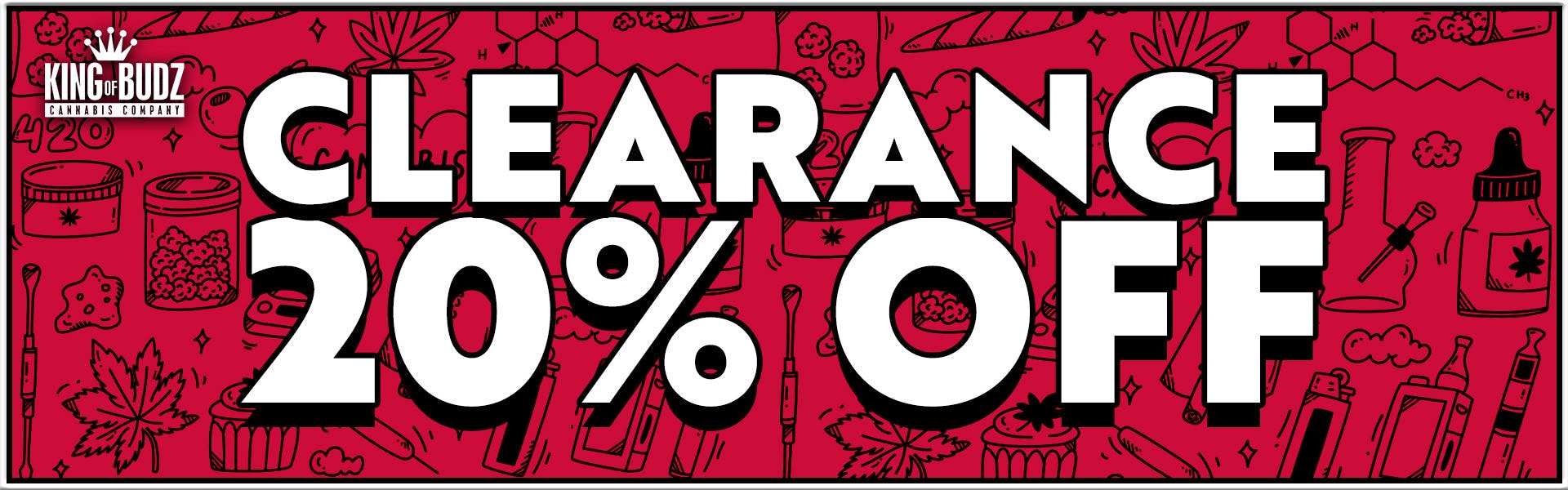 20 Percent Off Clearance