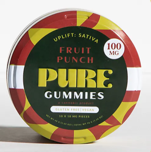 Fruit Punch Sativa Gummies | 100mg-1