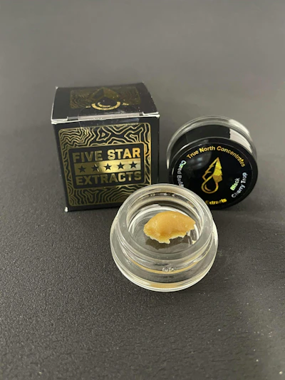 True North x Five Star - 1g Cured Badder - Red Wedding