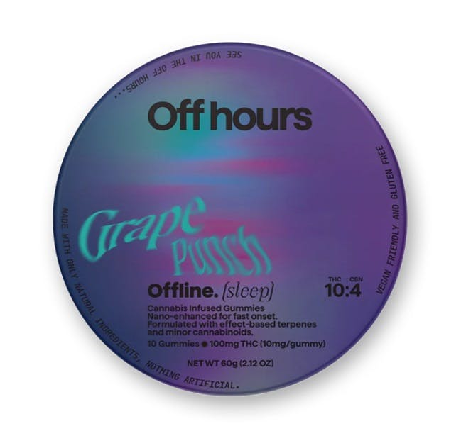 Offline | Grape Punch Gummies 100mg