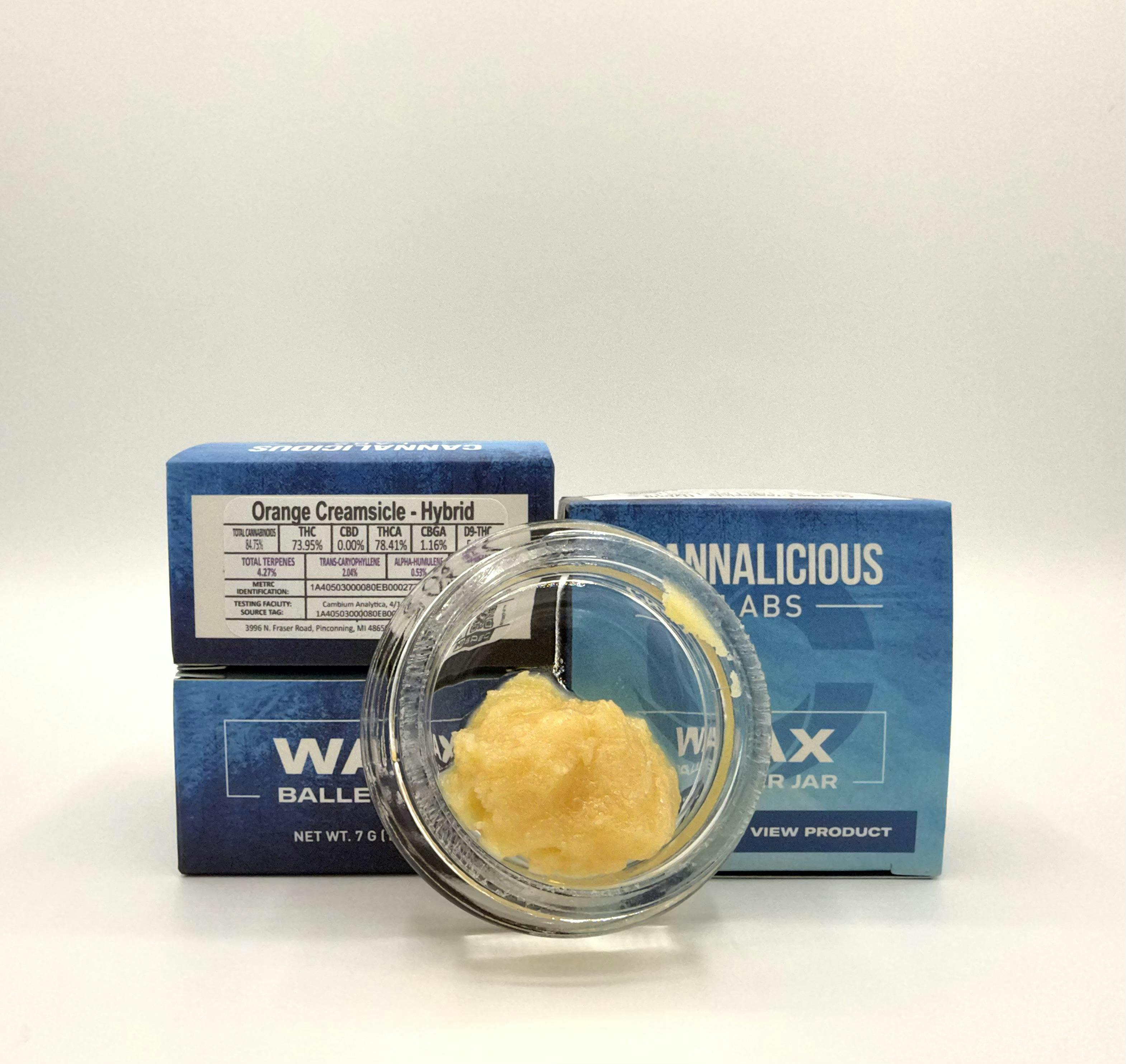 Cannalicious - 7g Baller Jar - Orange Creamsicle