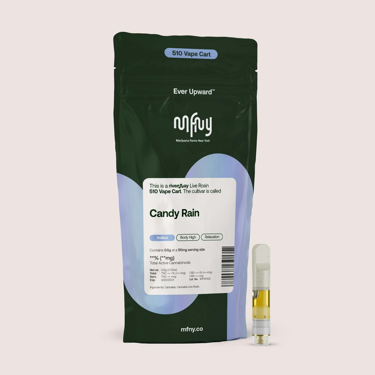 MFNY-Live-ROSIN-510-Cartridge-Candy Rain(0.5g)