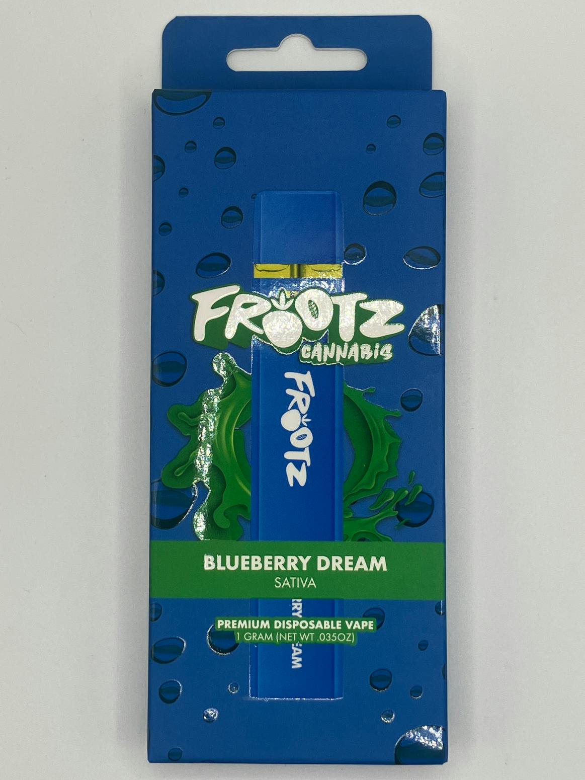 Product: Frootz | Disposable Vape - 1g - Blueberry Dream