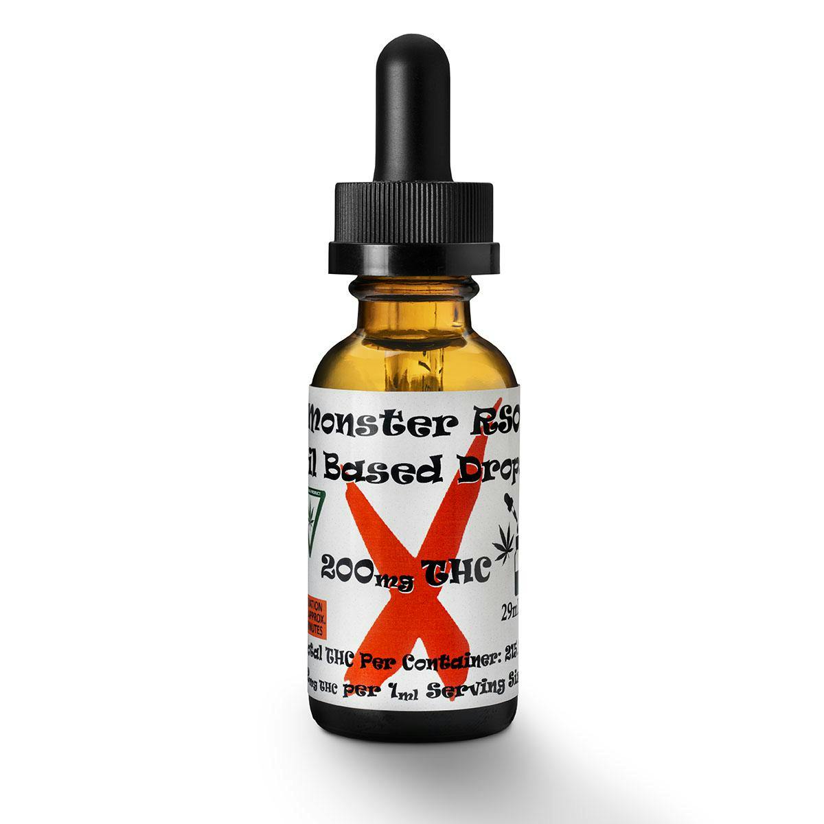 Product: Monster Xtracts | RSO Tincture - 200mg
