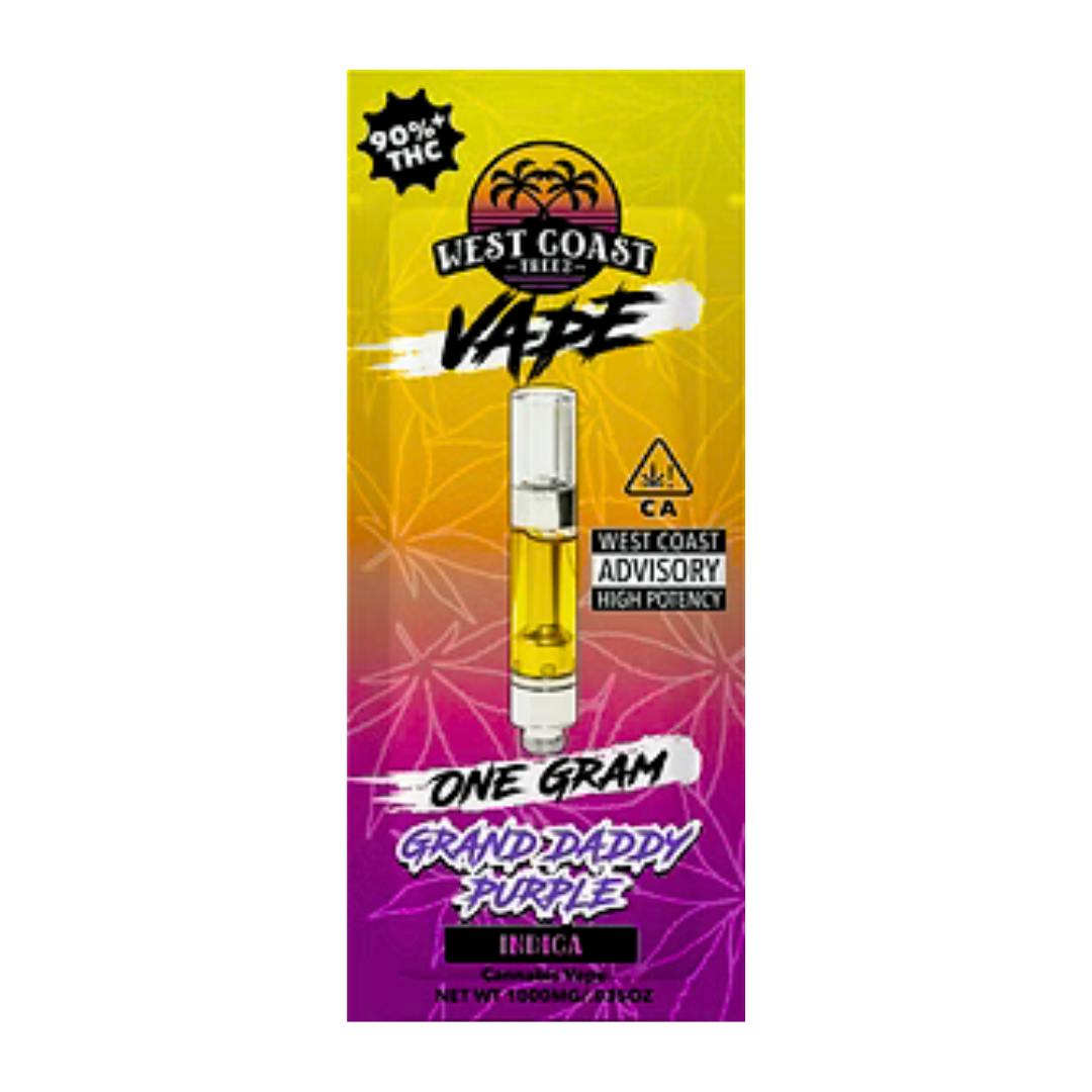 GRAND DADDY PURPLE DISTILLATE CARTRIDGE