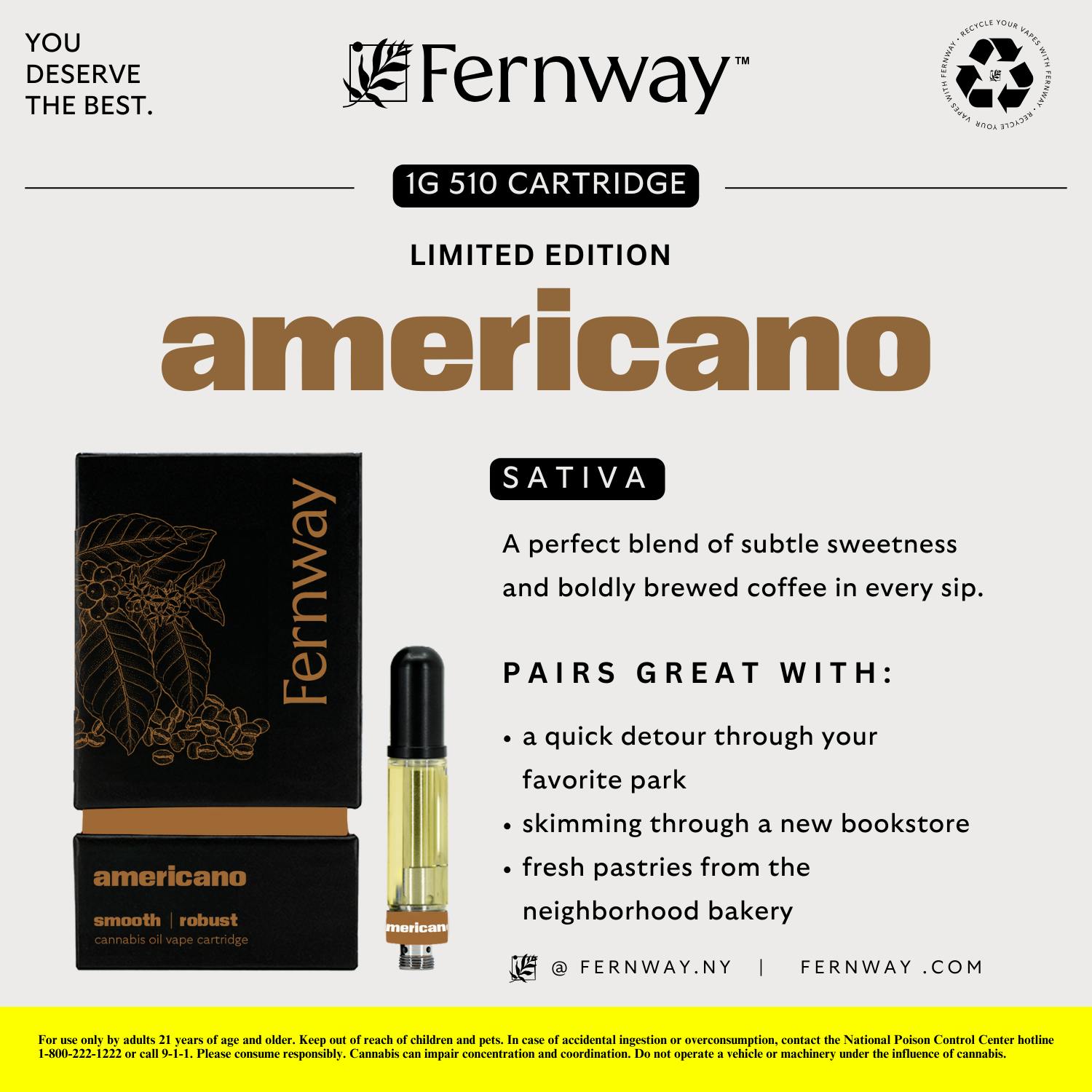 Photo of Fernway | Americano | 1g 510