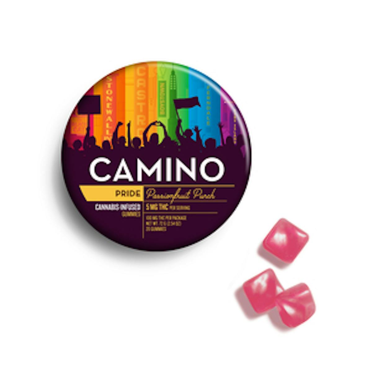 Photo of Camino | Edibles | Passion Fruit “Pride” 5mg