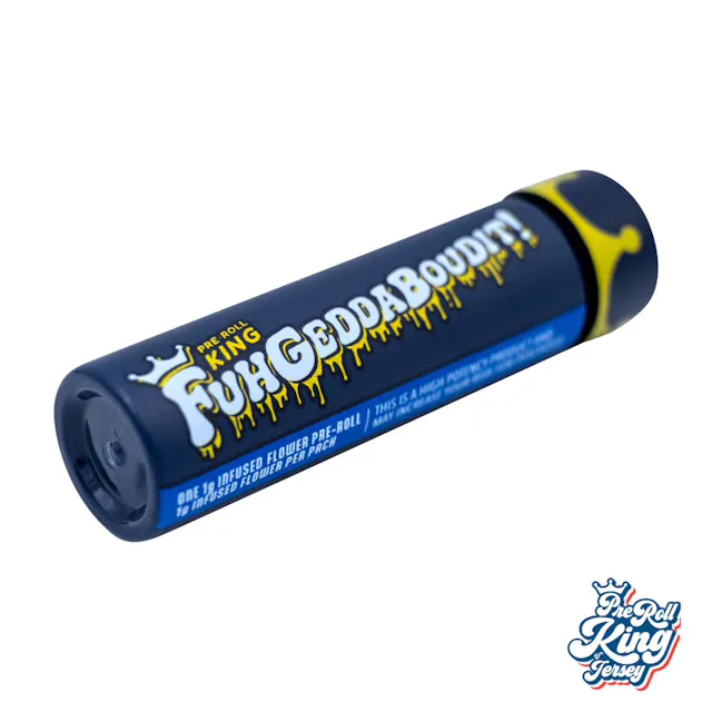 Fuhgeddaboudit Infused Pre-Roll Super Lemon Haze w/ Diamonds 1g (sativa hybrid)