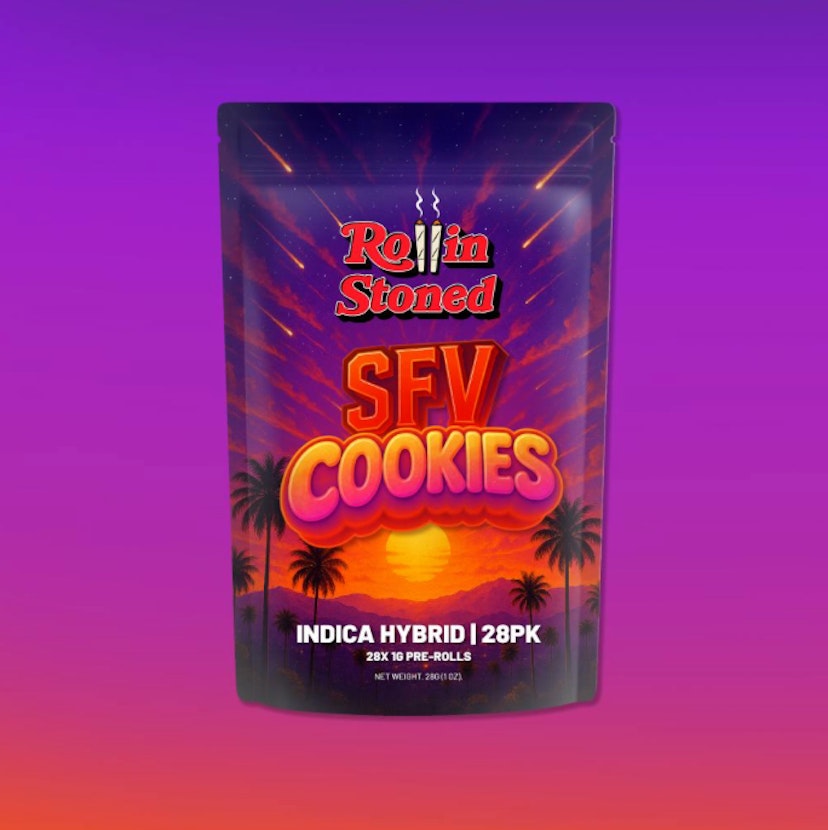 Rollin Stoned | 28-Pack Pre-rolls | SVF Cookies