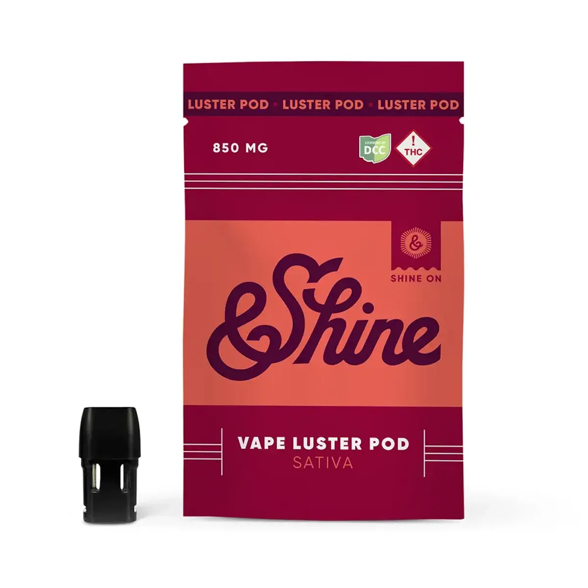 S. Cough Luster Pod 0.85g Vaporizers | &Shine |
