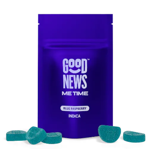 ME TIME Blue Raspberry (I) – Gummies (100mg)-active