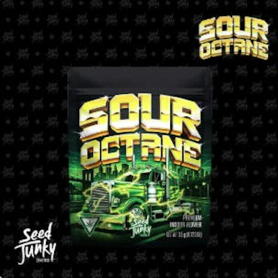 Seed Junky - 3.5g Prepack - Sour Octane - FLOWER by Seed Junky at King of Budz
