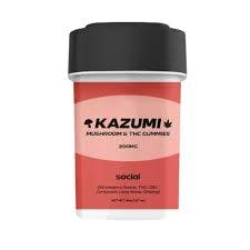 KAZUMI I STRAWBERRY GUAVA - SOCIAL | 50MG CBD / 200MG THC | 10PC | MUSHROOM & THC GUMMIES