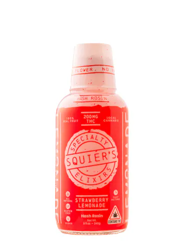 200mg Strawberry Lemonade – Hash Rosin Tincture-active