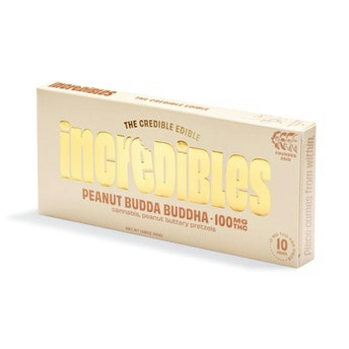 Photo of Incredibles Peanut Budda Buddha Bar 100mg 10pk