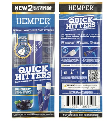 Product NC Hemper Quick Hitters - Blueberry 2pk