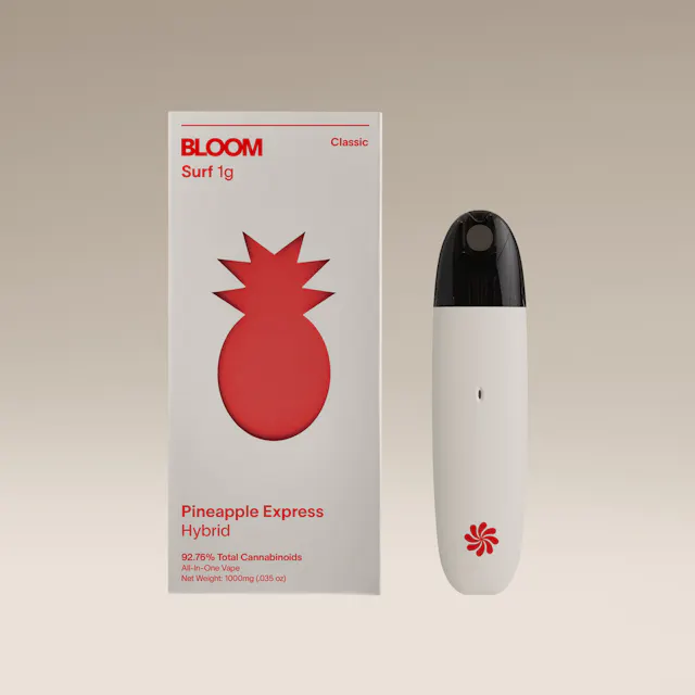 Bloom Disposable Classic Surf Pineapple Express (H) 1g (hybrid, disposables)