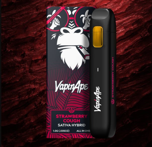 Product: Strawberry Cough | Disposable | Vapin Ape