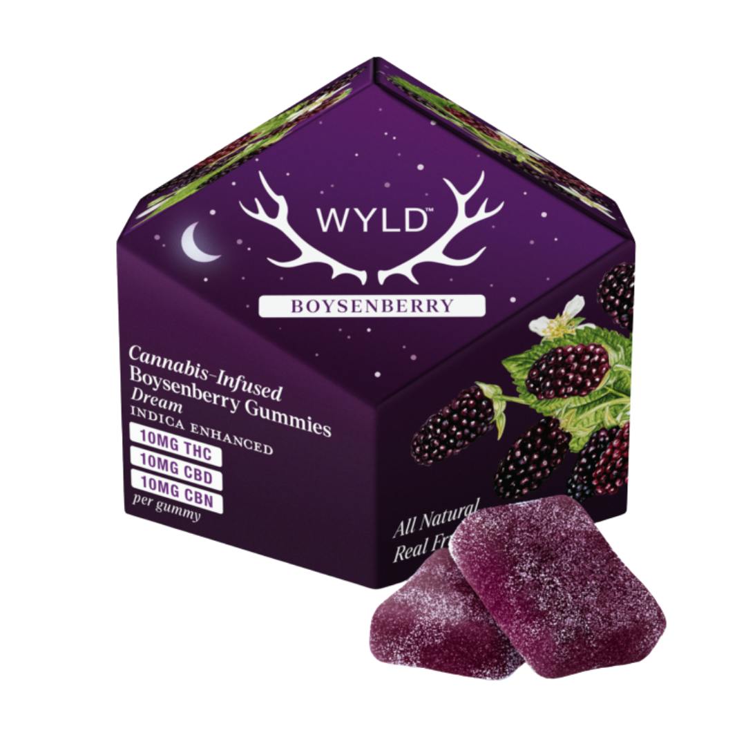 BOYSENBERRY DREAM GUMMIES (1:1:1 THC:CBD:CBN)