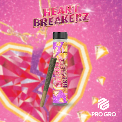 Heart Breakerz 1g Pre-Roll - PRE_ROLLS by Pro Gro at King of Budz