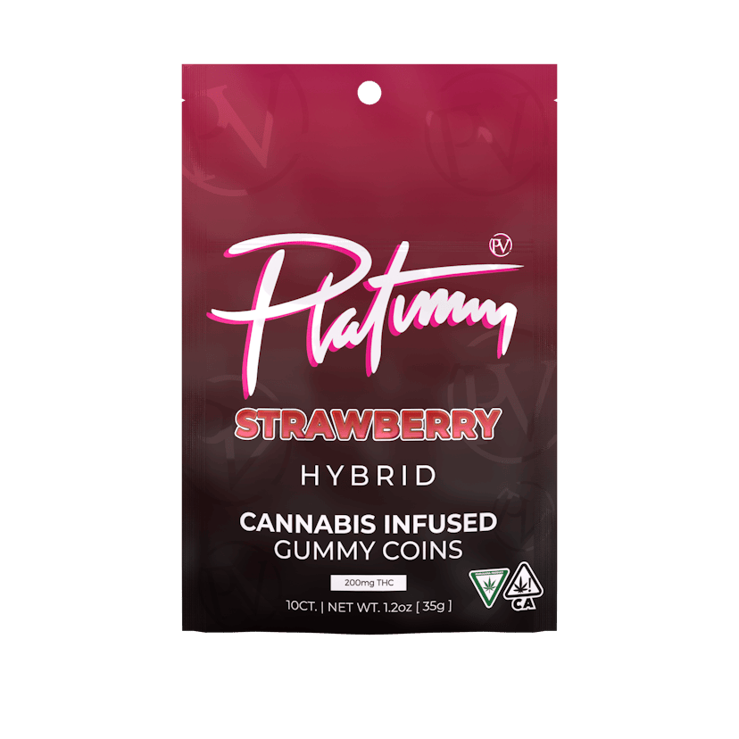 Platinum Vape | 200mg Gummies | Strawberry