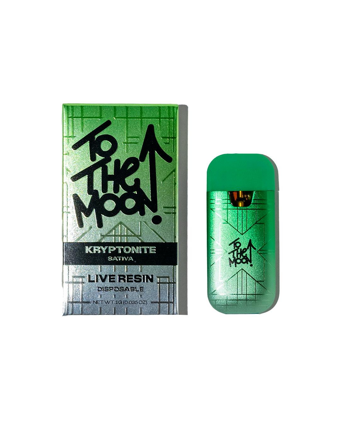 To The Moon - 1g Live Resin Vape - Kryptonite