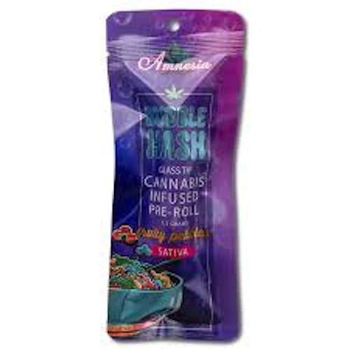 Amnesia - 1.3g Bubble Hash Infused Preroll - Fruity Pebbles