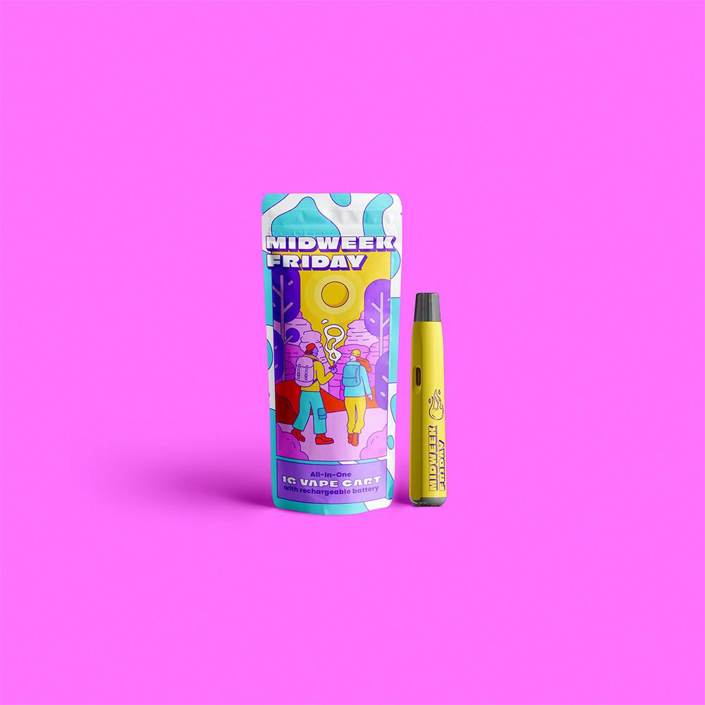 Product IESO Midweek Friday Disposable - Bloodiest Orange 1g