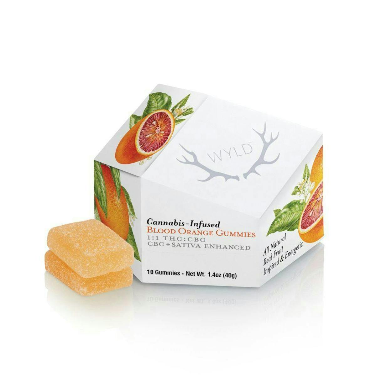 Photo of WYLD 1:1 Blood Orange 10pk Gummies (THC:CBC)