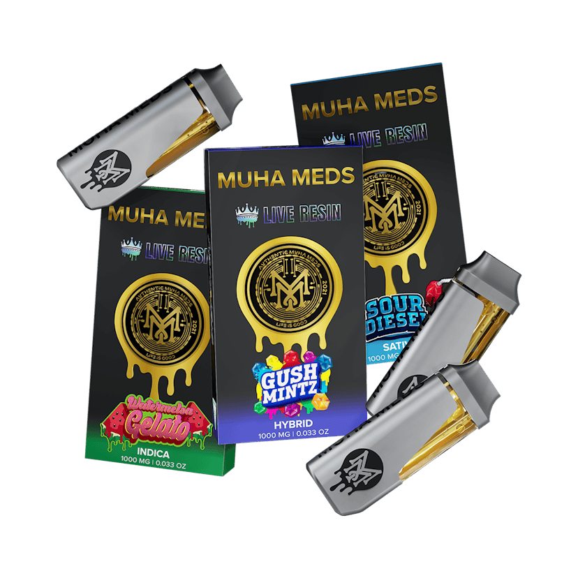 Muha Meds Live Resin Disposable | Super Lemon Haze