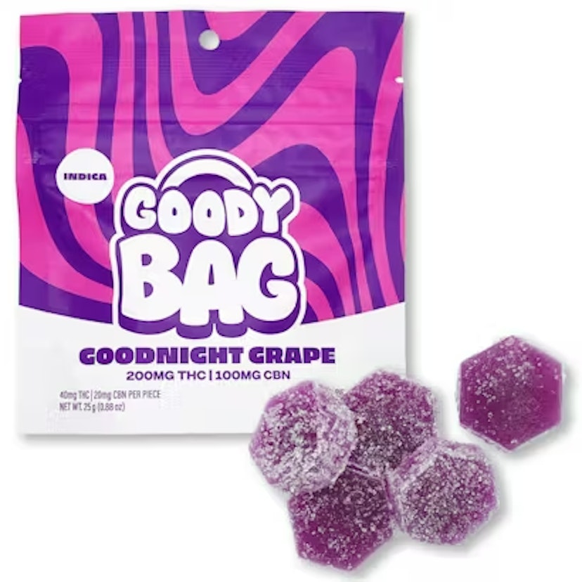Goody Bag - Midnight Melon CBD:200mg CBN:100mg THC:200mg Gummies