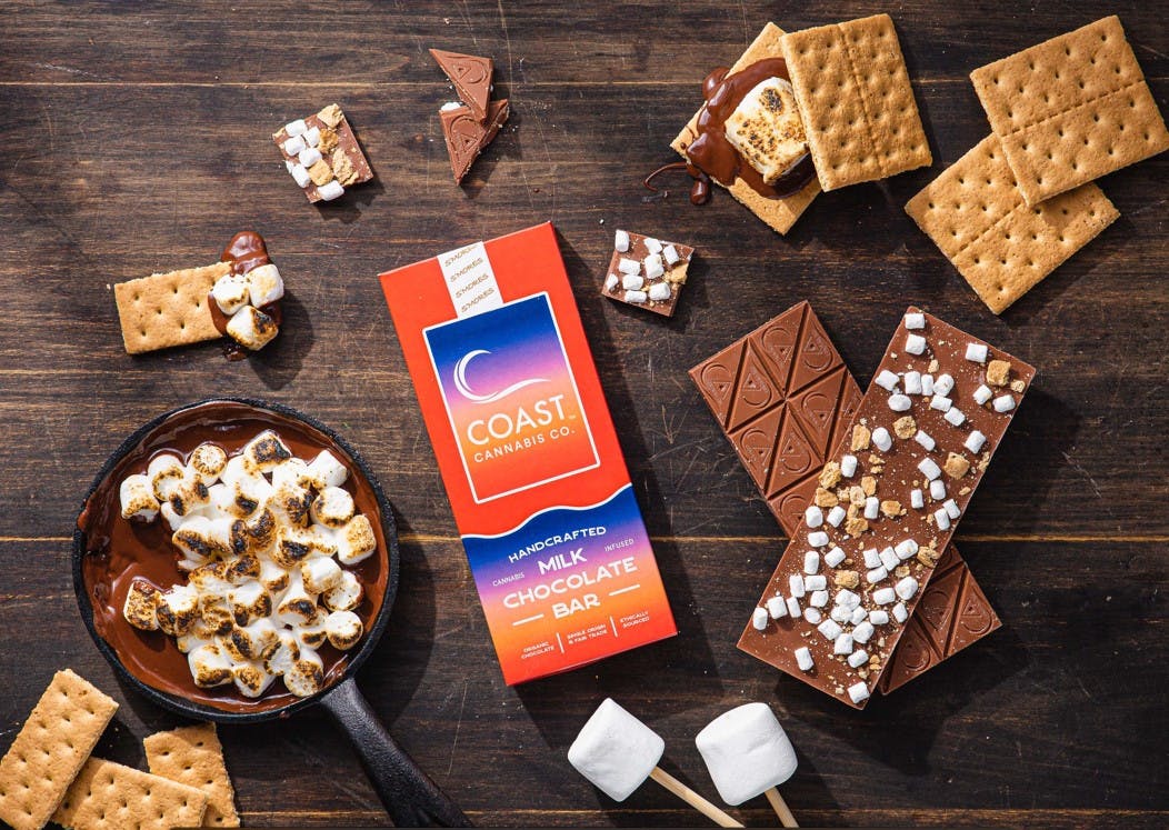 Photo of S’mores Milk Chocolate Bar | 100mg