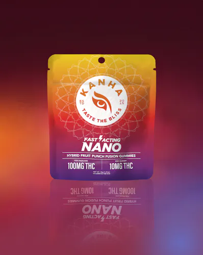 KANHA – Fruit Punch Fusion – Gummies 100mg 10pk-active