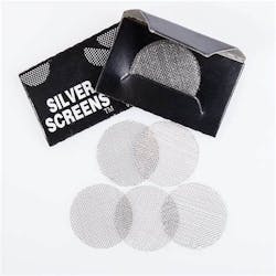 Silver Pipe Screens - 5pk