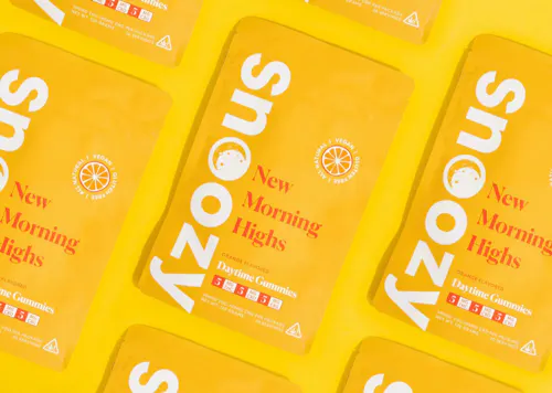 Snoozy | New Morning Highs | Orange Daytime Gummies | 20pk-active