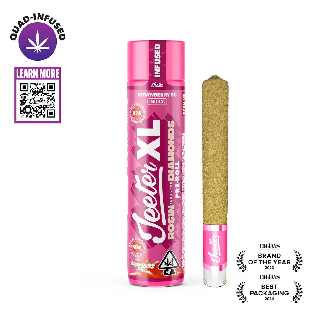 Product Strawberry SC Jeeter XL Infused Pre-Roll | 2g